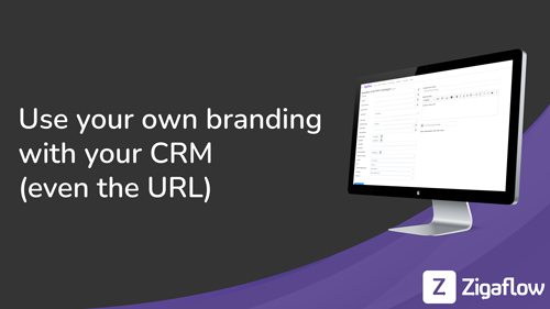 Use your own branding with your CRM (even the URL)
